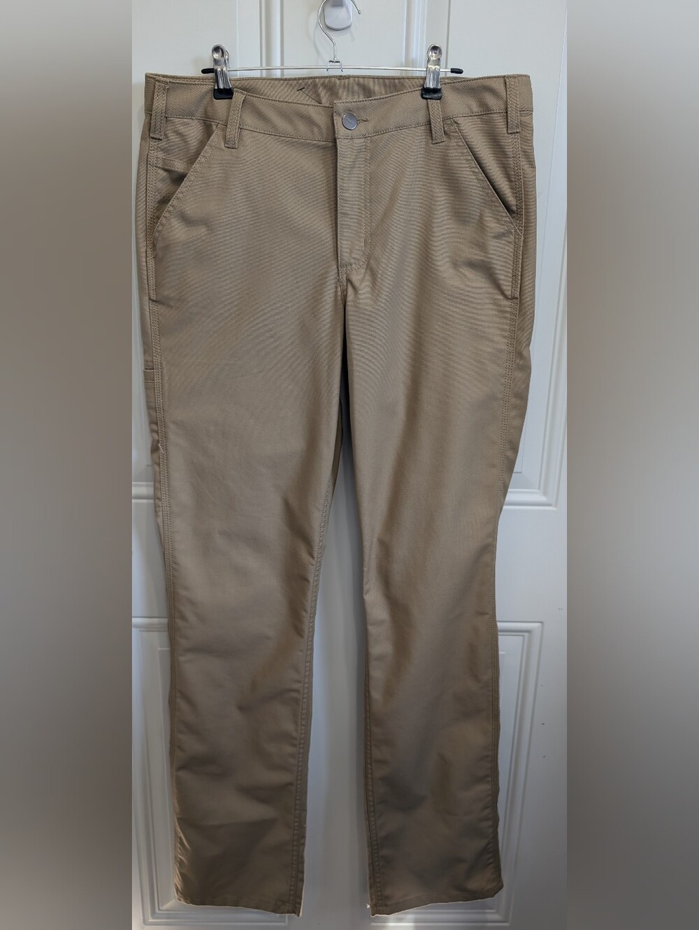 Carhartt Women's Rugged Flex Canvas Work Pants - Size 12 Tall RARE Factory Error